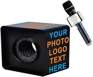 MICROPHONE FLAG/MIC CUBE (square) - Image 3