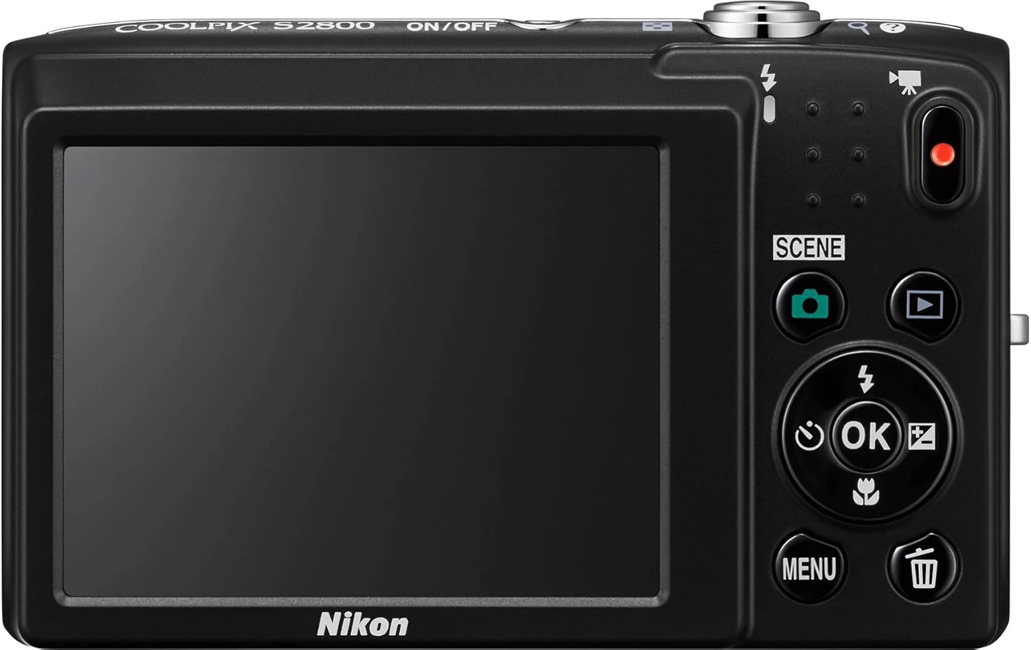 Nikon Coolpix S2800 20.1MP Digital Camera (Used) - Image 3