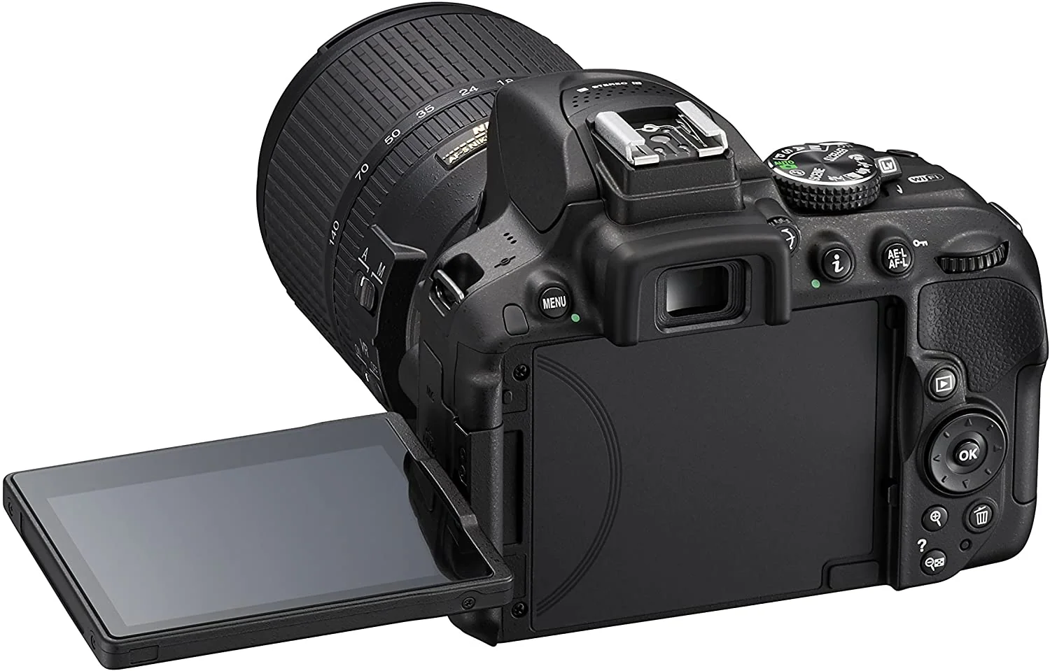 Nikon D5300 Digital SLR with 18-55mm VR II Compact Lens - Image 4