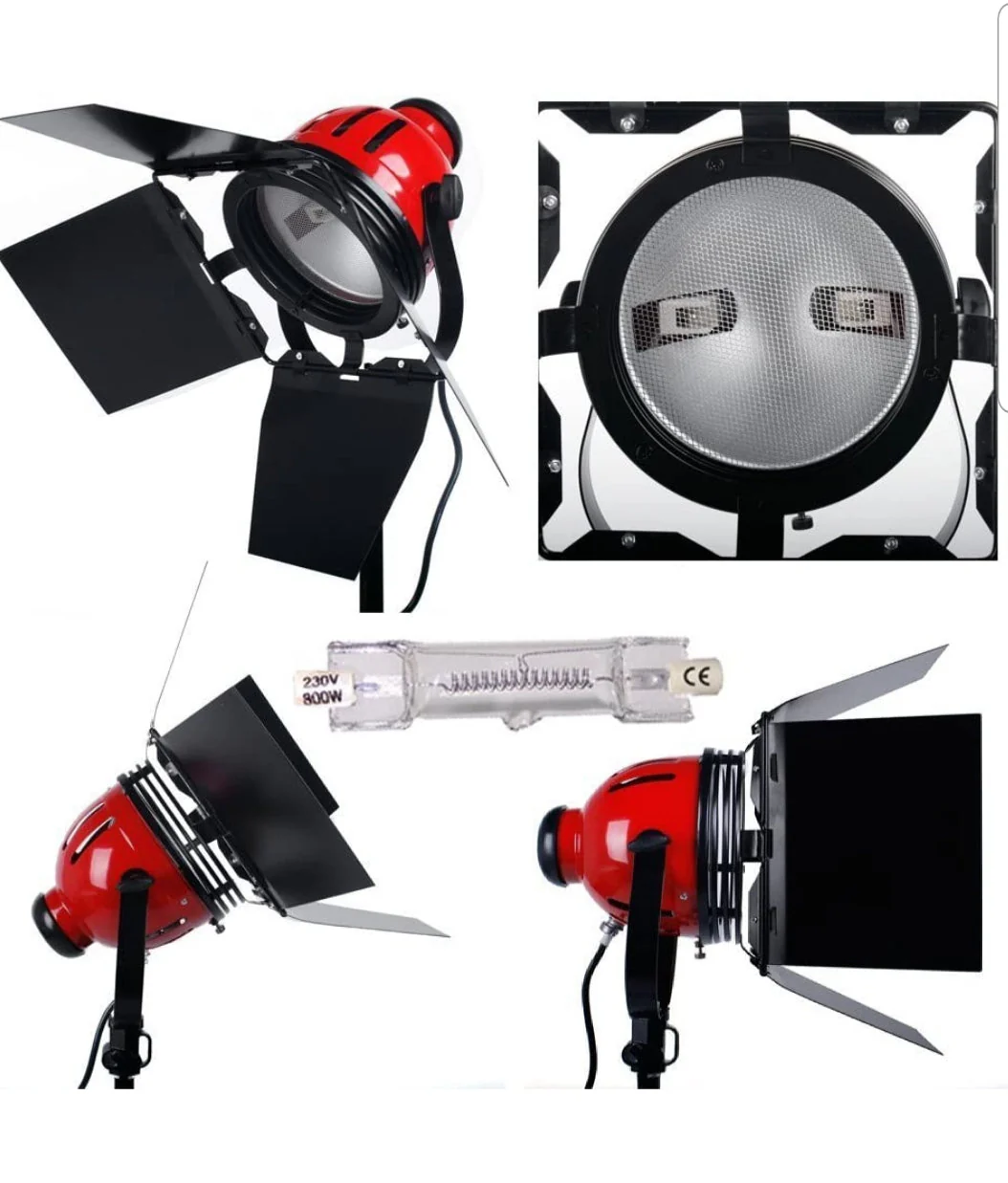 Red Head Light Kit 800W - Image 3