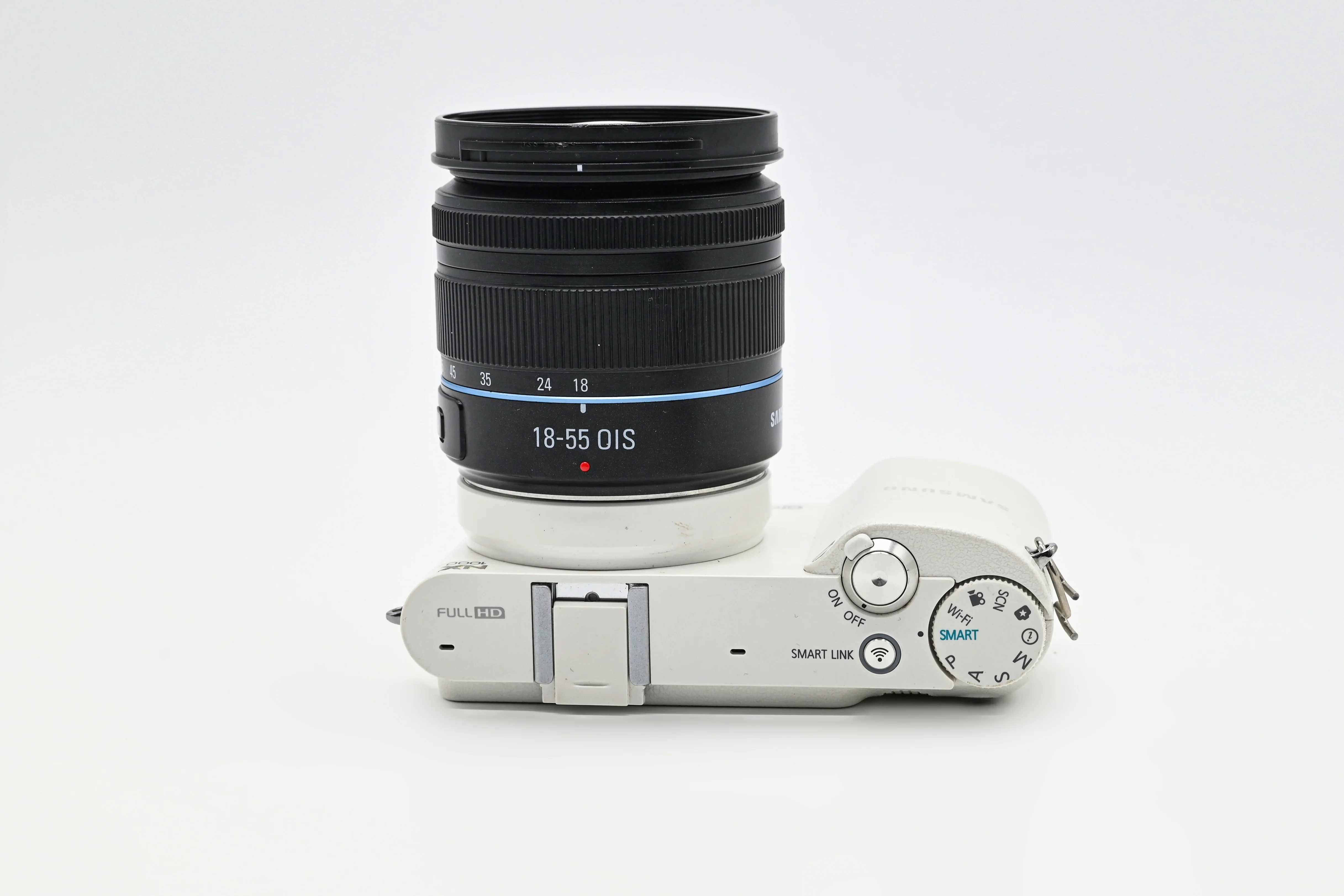 Used: Samsung NX1000 Mirrorless Wi-Fi Digital Camera with 20-50mm Lens - Image 3