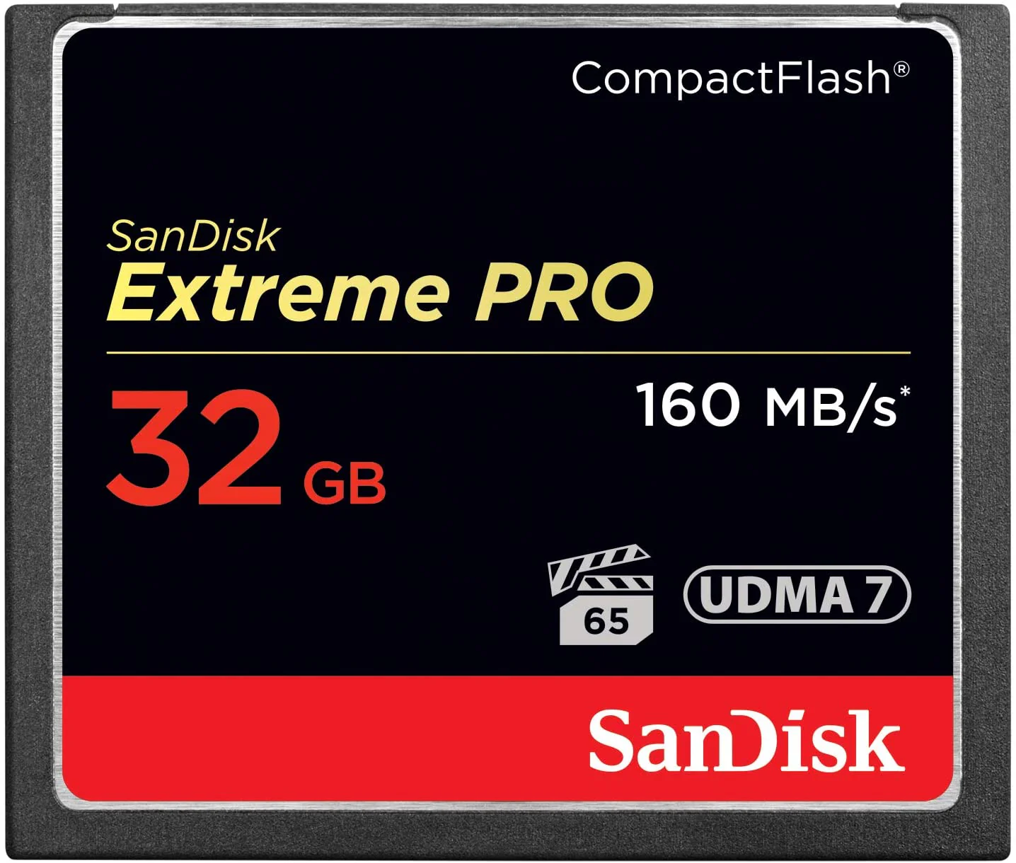 SanDisk Extreme PRO 32GB CompactFlash Memory Card UDMA 7 Speed Up To 160MB/s- SDCFXPS-032G-X46 Capacity:32Gb - Image 3