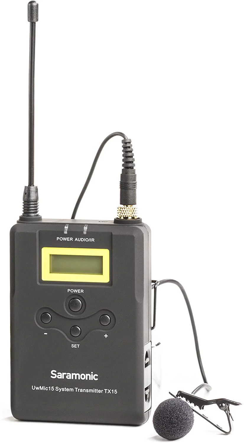 Saramonic UHF Wireless Lavalier Microphone System (UwMic15) - Image 6