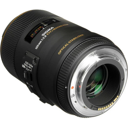 Sigma 105mm f/2.8 EX DG OS HSM Macro Lens for Canon EF (Used) - Image 3