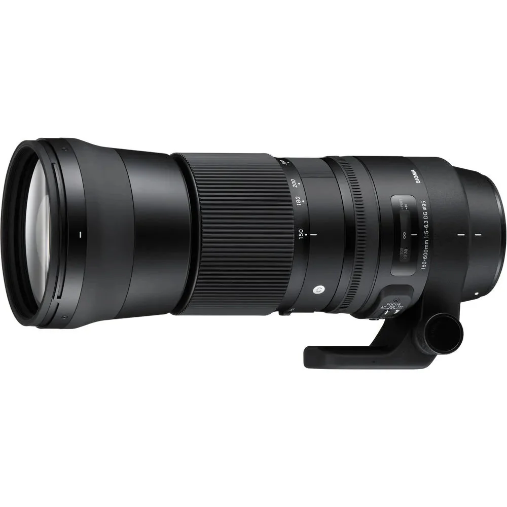 Sigma 150-600mm f5-6.3 DG OS HSM Contemporary for Canon DSLR Camera Lens (Used) - Image 2