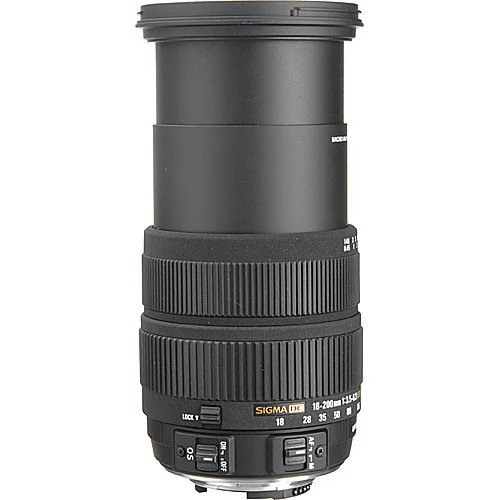 Used: Sigma 18-200mm f/3.5-6.3 DC OS HSM Lens for Nikon Digital SLR - Image 2