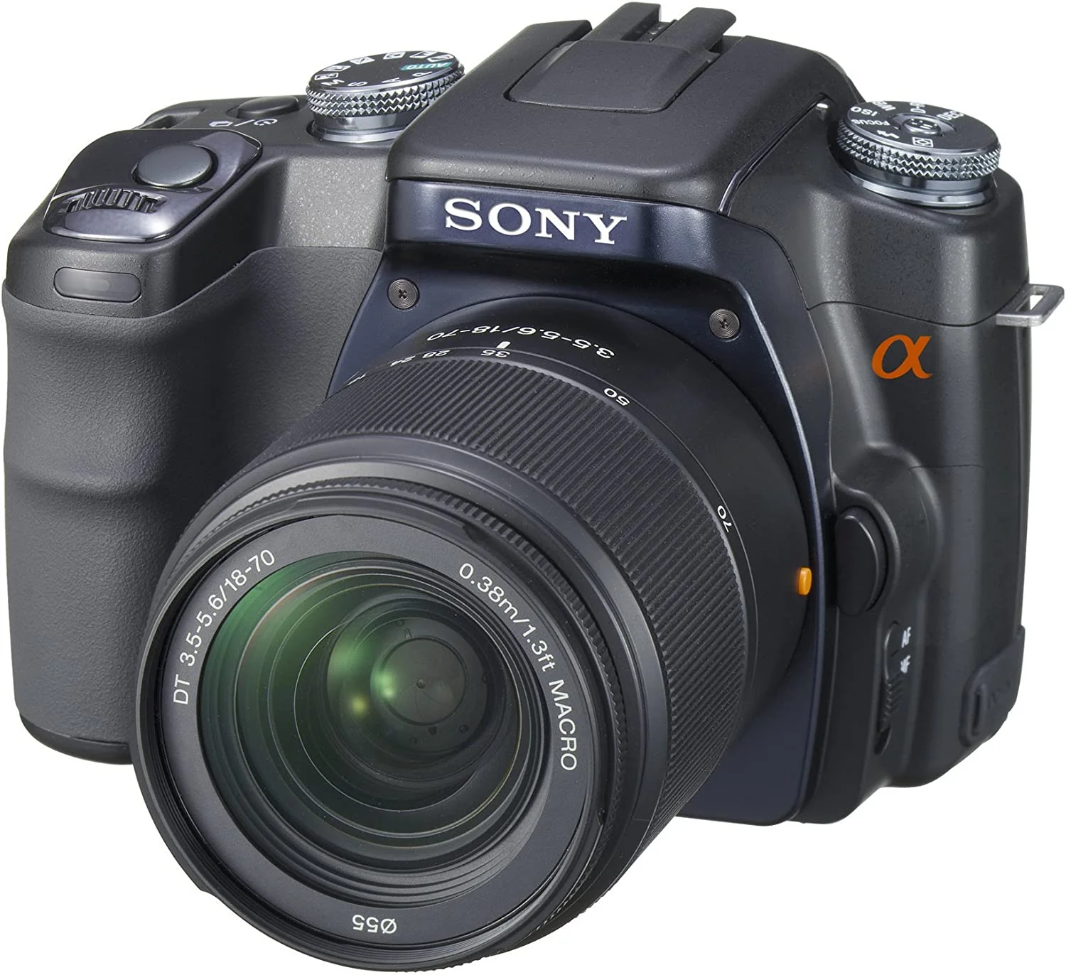 Sony Alpha A100 10.2MP Digital SLR Camera with 18-70mm Lens (Used) - Image 2