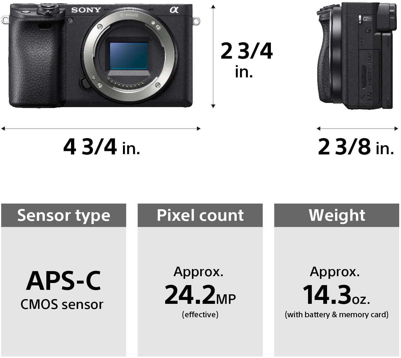 Sony Alpha a6400 Mirrorless Digital Camera Bundle - Image 4
