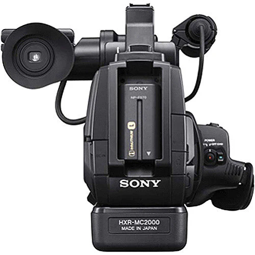 Sony HXR-MC2500 , Professional Camcorder Full HD 1080P - Image 2