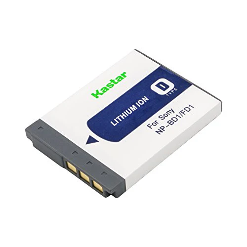 Kastar Battery pack for Sony NP FD1, NP BD1, NPFD1, NPBD1 INFOLITHIUM D Serie