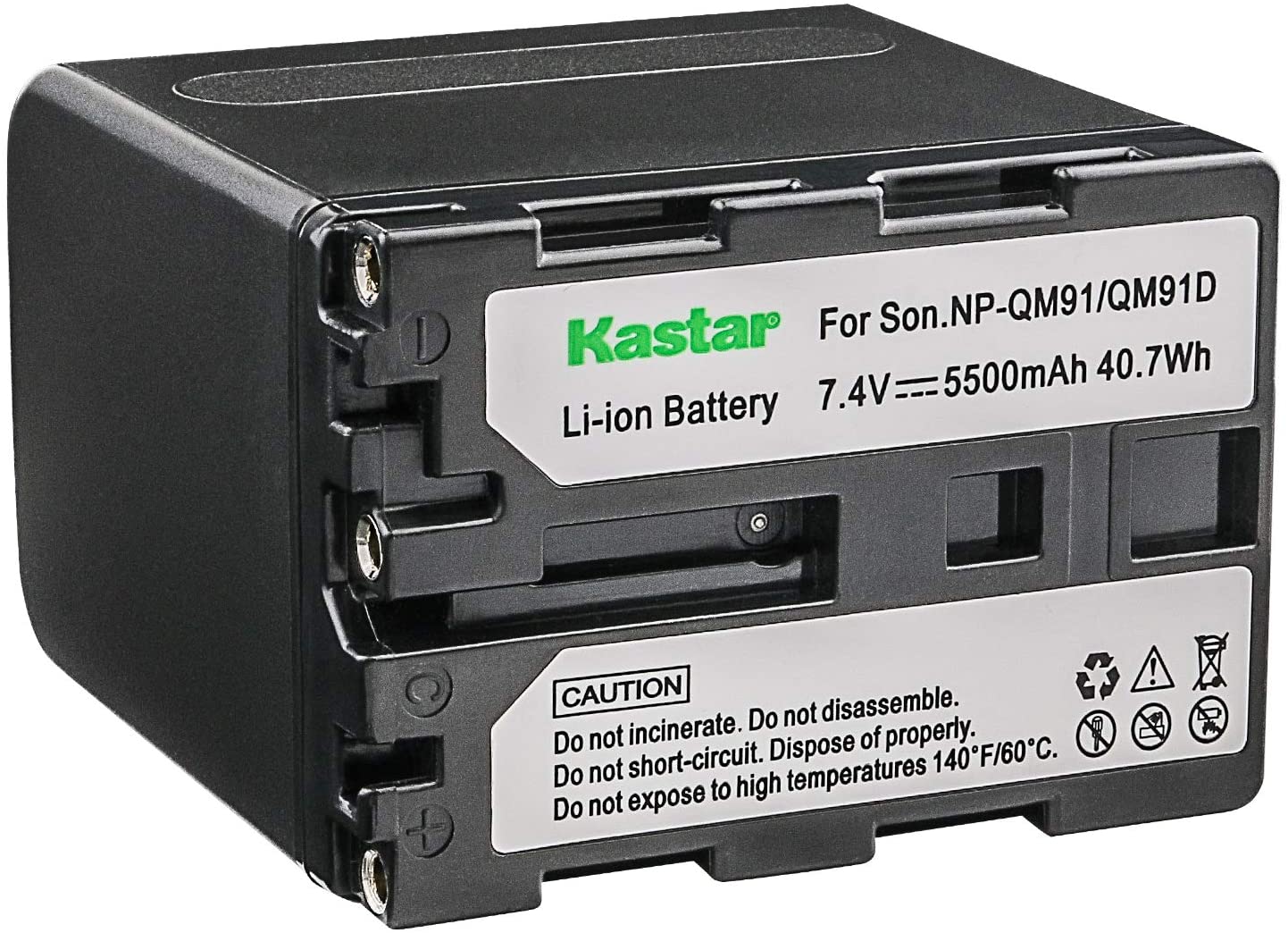 Kastar Battery 1-Pack for Sony NP-QM91D - Image 2