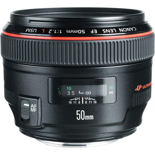 Canon EF 50mm f/1.2 L USM Lens (Used) - Image 2