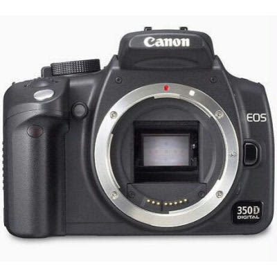 Canon EOS 350D Digital SLR camera with 18-55mm lens (Used) - Image 2