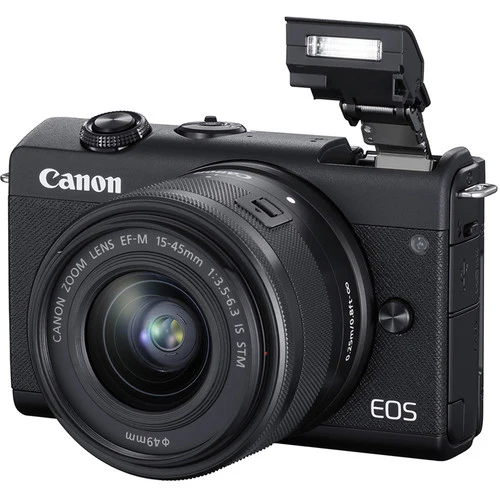 Used: Canon EOS M200 Mirrorless Digital Camera+ 15-45mm Lens - Image 3