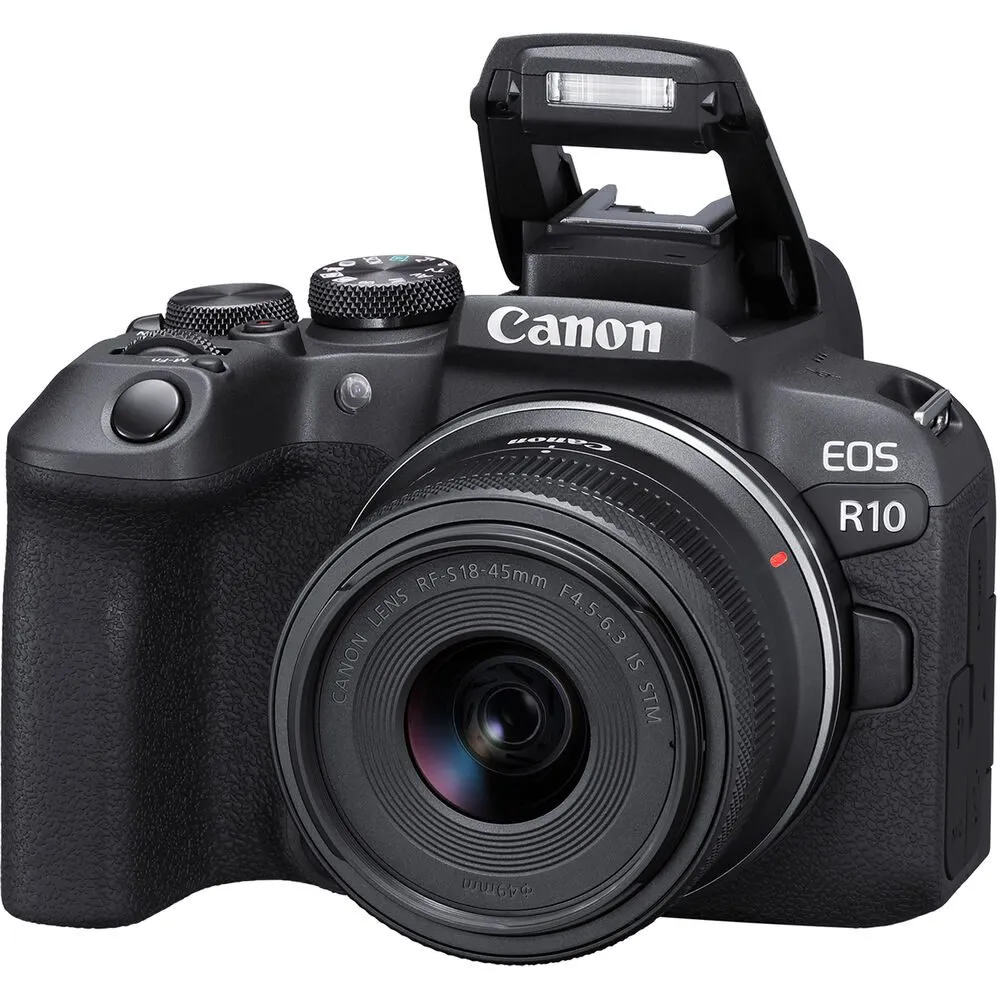 Canon EOS R10 with RF-S 18-45mm IS STM Lens Mirrorless Camera Kit - Image 3