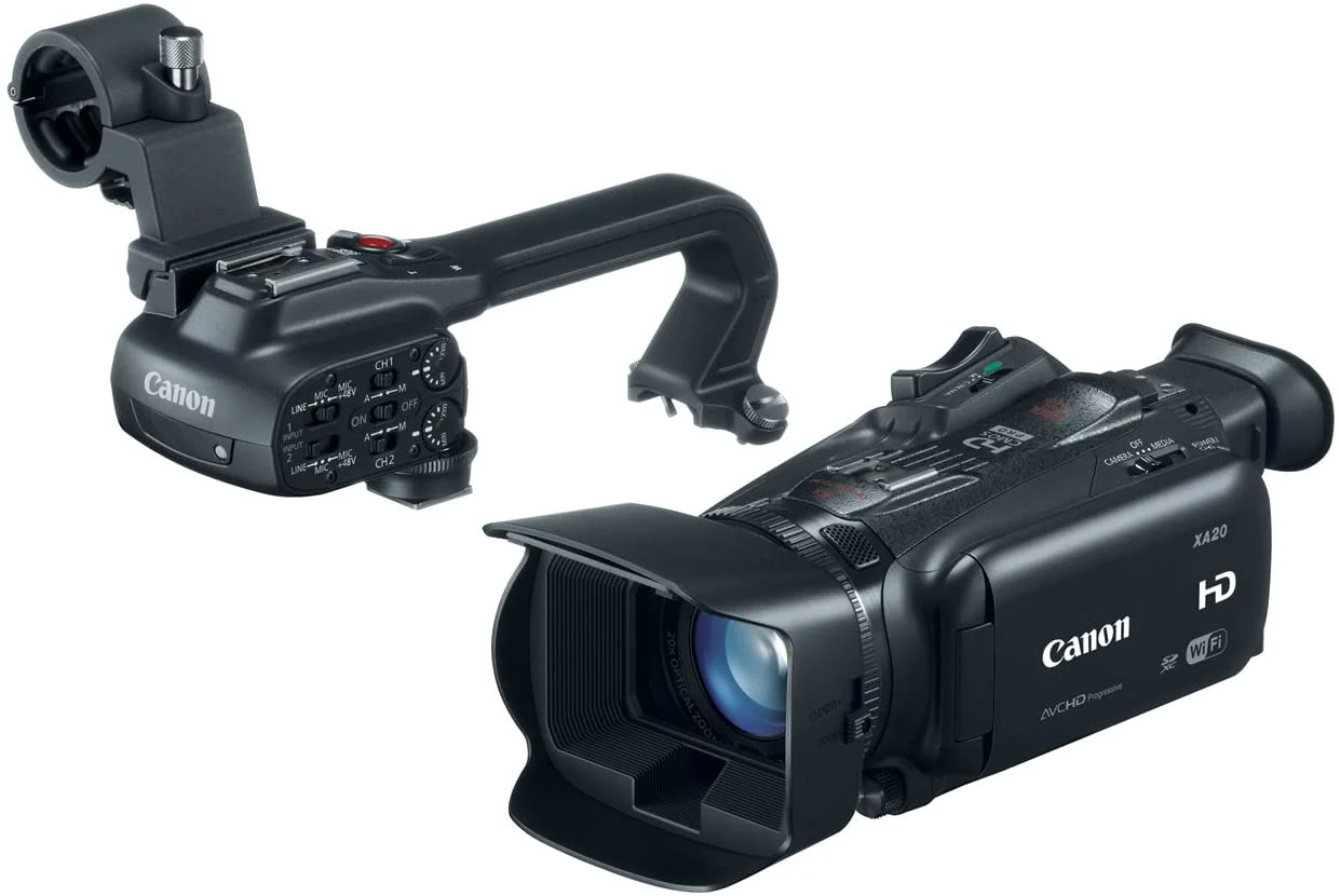 Used: Canon XA20 Professional Camcorder - Image 2