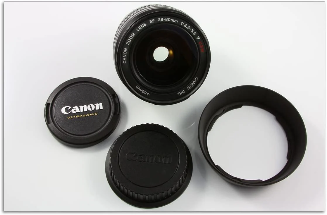 Used: Canon Zoom Wide Angle-Telephoto EF 28-80mm f/3.5-5.6 II Autofocus Lens - Image 3