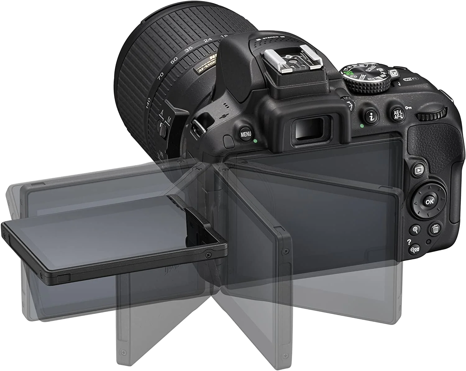 Nikon D5300 Digital SLR with 18-55mm VR Lens (Used) - Image 3