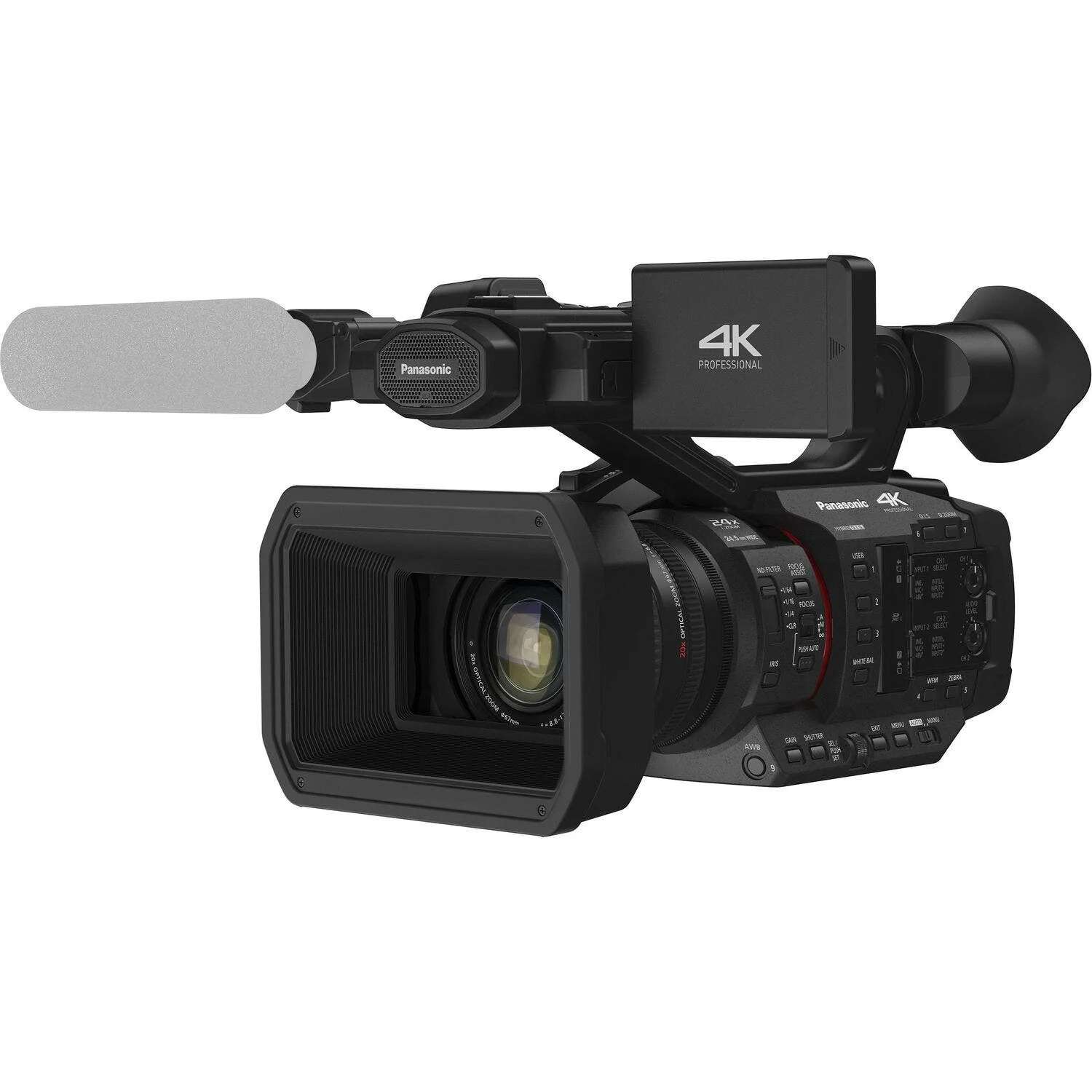 Used: Panasonic HC-X20 4K Professional Camcorder - Image 3