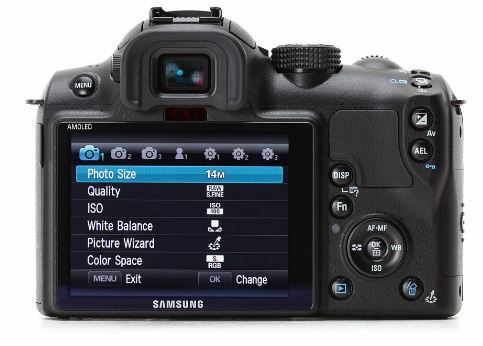Used: Samsung NX10 Digital Camera with 18-55mm Lens - Image 3