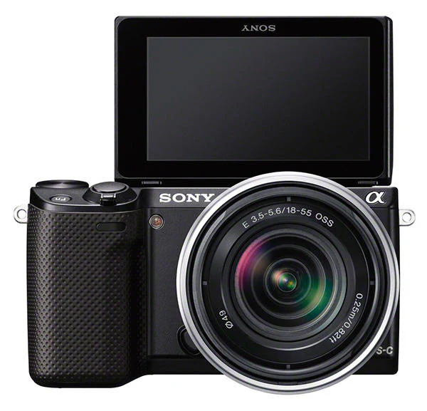 Used: Sony Alpha NEX-5R 16 MP with 16-50mm Zoom Lens - Image 2