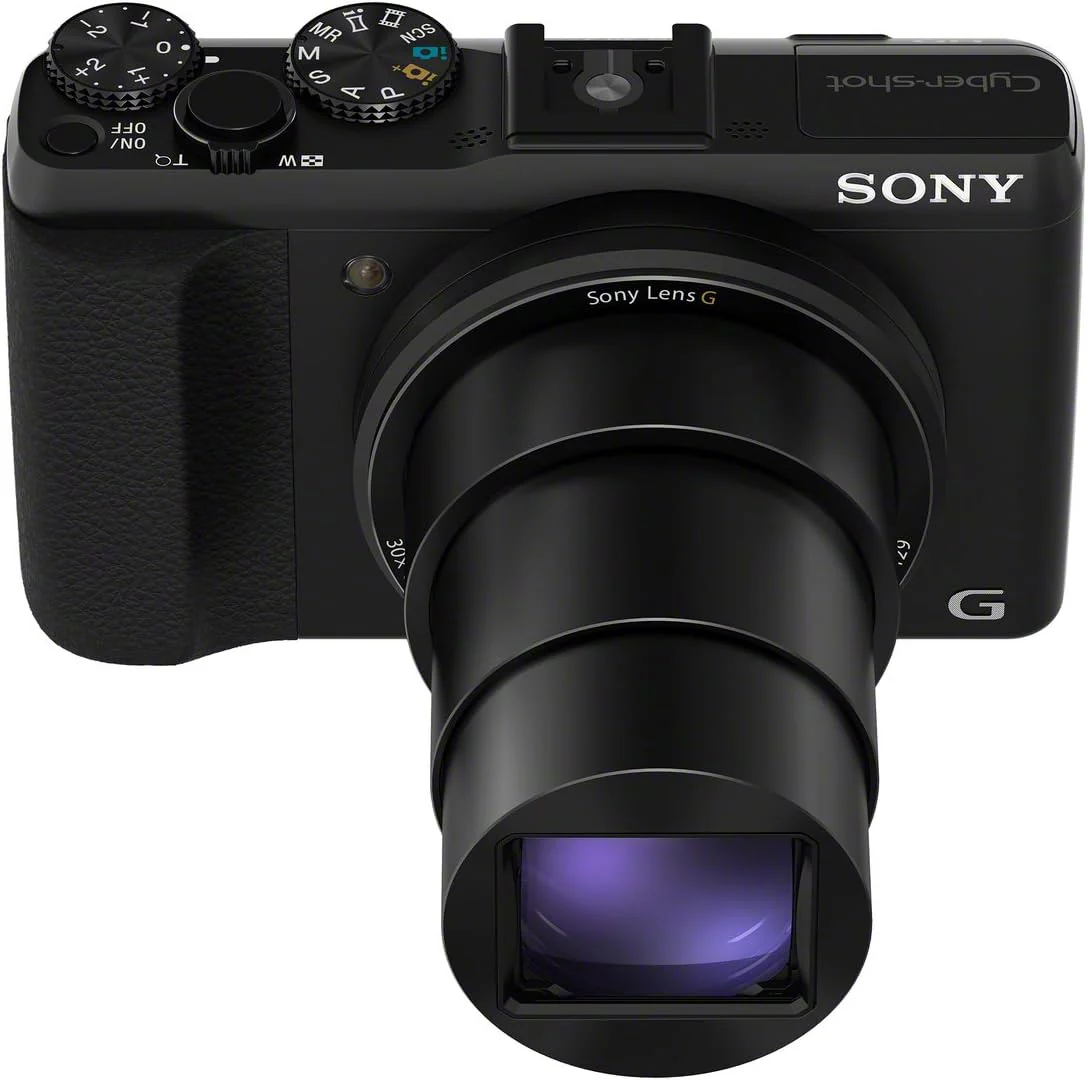 Used: Sony Cyber-shot DSC-HX50V 20.4MP Digital Camera -Black - Image 2