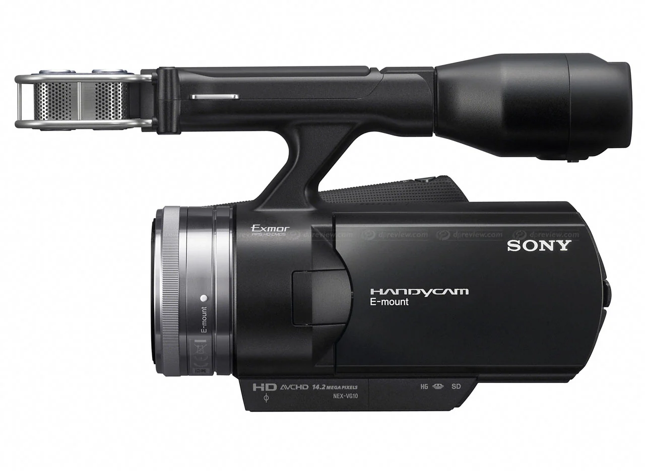 Used: Sony NEX-VG10 E-mount HD camcorder - Image 2