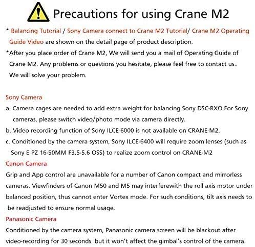 Zhiyun Crane M2 [Official] Handheld 3-Axis Gimbal Stabilizer - Image 6